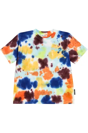 Juju + Stitch Kids Tie-Dye T-Shirt Kids 14-16 / Cotton Candy