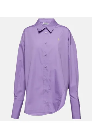 The Attico Gradient Mesh button-up Shirt - Farfetch