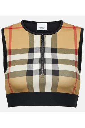 Burberry Dalby Check Sport Top