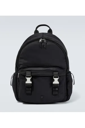 Bimba Y Lola Logo-patch Padded Backpack in Gray