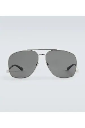 SL 575 Aviator Sunglasses in Black - Saint Laurent