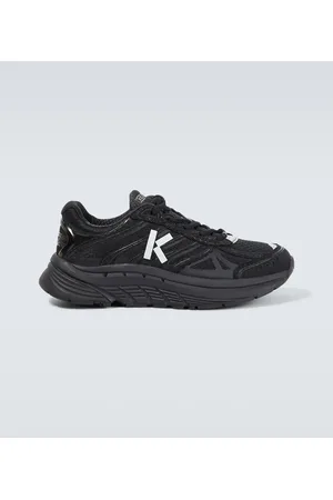 Buy KENZO K-Skate Logo Print Slip-On Shoes | Black Color Men | AJIO LUXE