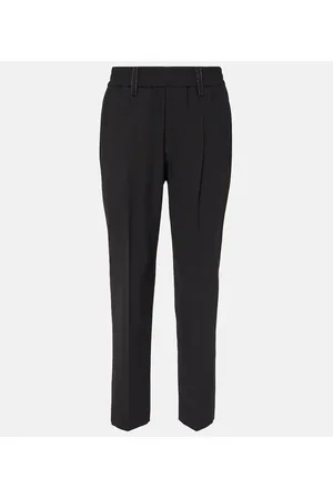 Demi Wide Leg Pant Black - Women's Wide Leg Trousers | Saint + Sofia® UK