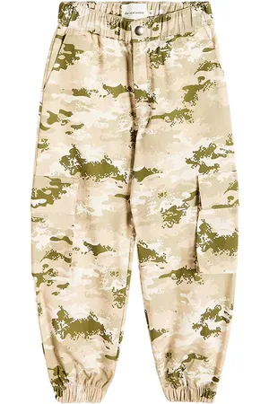 Boys Uniform Camo Twill Woven Pull On Cargo Pants 2-Pack | The Children's  Place - MULTI CLR