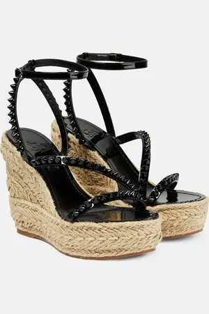 Christian louboutin wedges online on sale