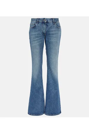 Off-White Bleach Baby Baggy Flared Jeans - Farfetch