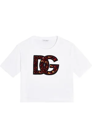 Dolce & Gabbana Kids DG Patch Jersey Trousers - Farfetch