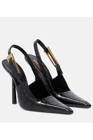 Saint laurent 2024 open toe pumps