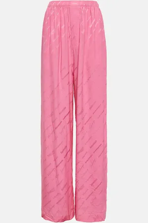 Hot Pink High Rise Pants