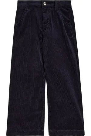 Chloé Pleated Wool-gabardine Wide-leg Pants in Natural | Lyst