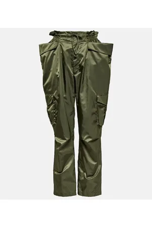Buy H&M Men Skinny Fit Nylon Cargo Trousers - Trousers for Men 25456468 |  Myntra