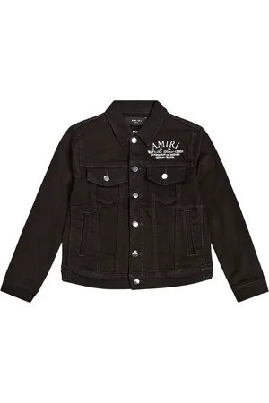 Buy Ed-a-Mamma Kids Black Solid Denim Jacket for Boys Clothing Online @  Tata CLiQ