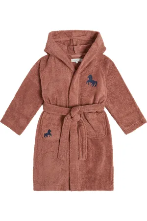 Girls Cotton Hooded Terry Robe Cover Up, Kids Sizes 3-12 - Walmart.com