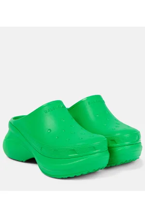 Balenciaga croc online slides