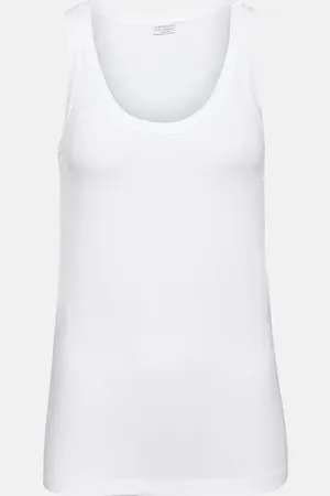 Ladies Round Deep Neck Sleeveless Active Tank Top at Rs 1799/piece in  Bhilwara