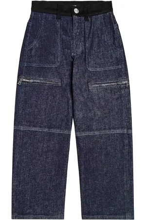 Buy Men's Spunky Dark Blue Bootcut Jeans Online | SNITCH