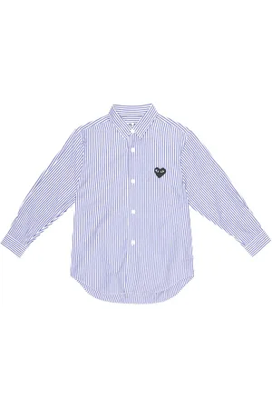 Comme des GarÃ§ons Shirt Striped cotton shirt