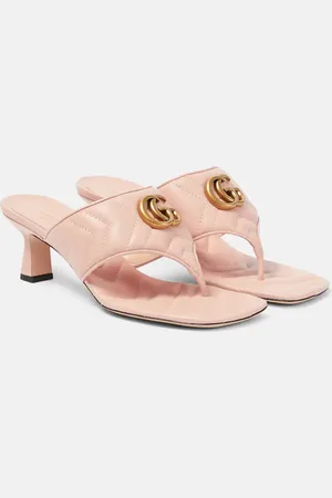 Gucci women's best sale marmont thong sandals