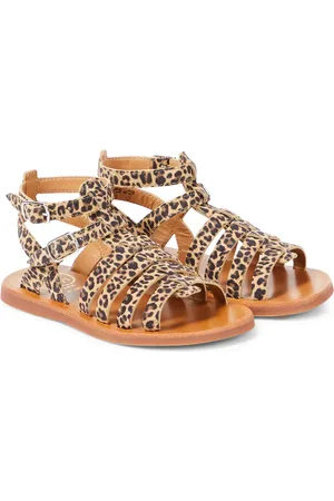 Double Strap Wide Fit Sandals- Leopard Print – Tracey Jane Fashion