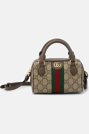 Gucci travel bag in brown monogram canvas and brown | Brown Gucci GG  Supreme Ophidia Tote | RvceShops Revival