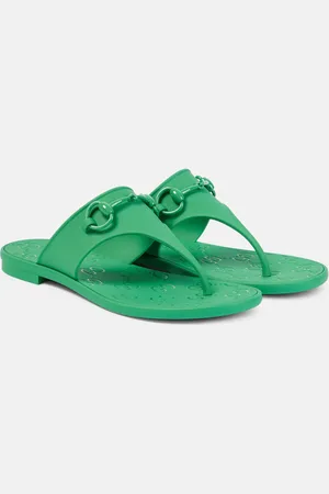 Buy Gucci Brown Premium Men's Flip-Flops Online in India - Vogue Mine