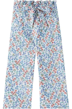 La Coqueta Roda floral cotton pants