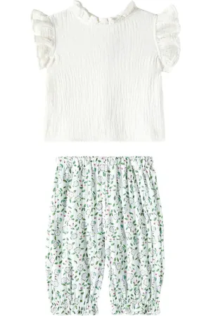 The New Society Baby Spyros Tanatos cotton top and pants set