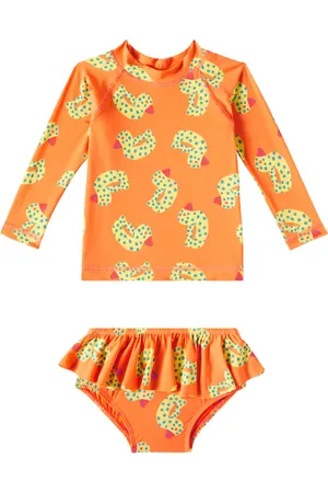 FÁBULA FÃ¡bula Baby rashguard top and swim briefs set
