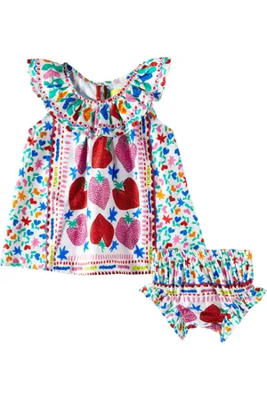 FÁBULA FÃ¡bula Baby printed cotton dress