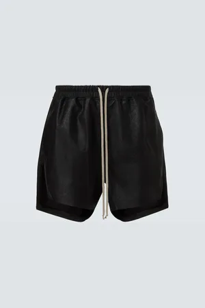 Rick Owens Leather shorts