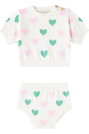 The New Society Baby Oia cotton top and bloomers set