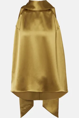 GALVAN Sienna satin top