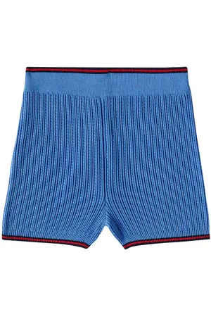 Gucci Web Stripe knitted shorts