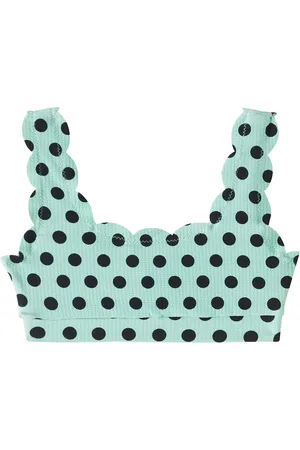 Marysia Palm Springs polka-dot bikini top