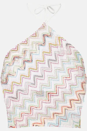 Missoni Zigzag lamÃ© top