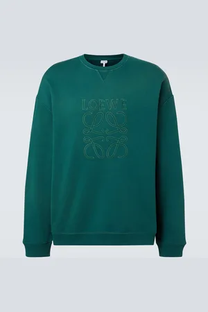 Loewe Anagram cotton fleece sweatshirt