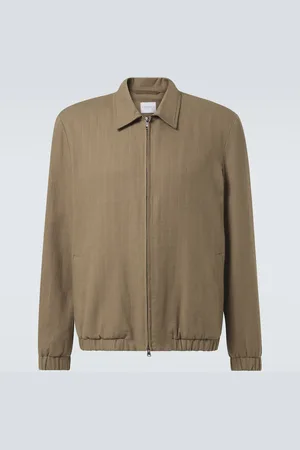 Sunspel Striped cotton blouson