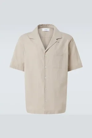 LARDINI Cotton bowling shirt
