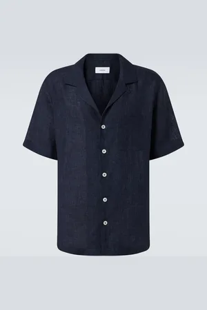 LARDINI Cotton bowling shirt