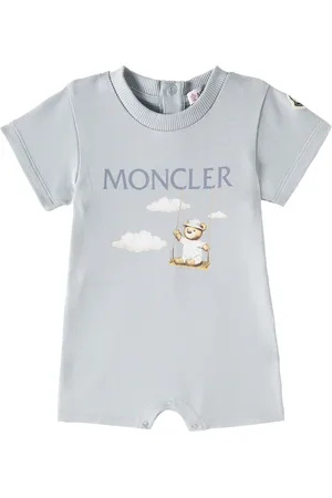 Moncler Baby cotton-blend onesie