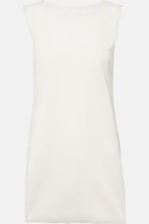 The Row Jaylen linen and cotton-blend top