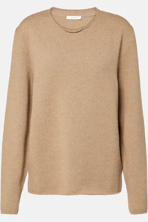 The Row Jhaio cotton and cashmere top