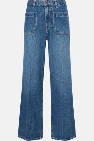 Chloé ChloÃ© Cropped wide-leg jeans
