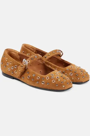 Dorothee Schumacher Wild Softness suede Mary Jane flats