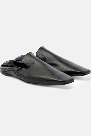 Totême Leather slip-on shoes