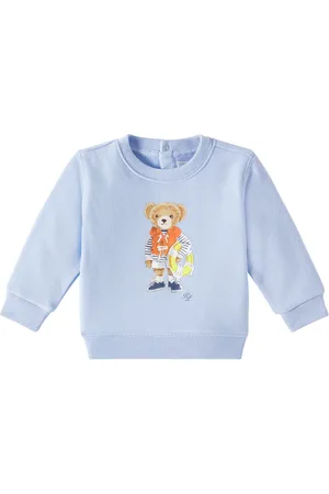 Ralph Lauren Baby Polo Bear cotton jersey sweatshirt