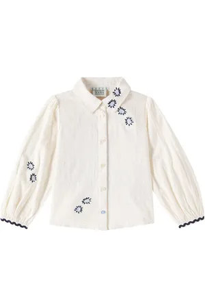 Scotch&Soda Embroidered cotton shirt