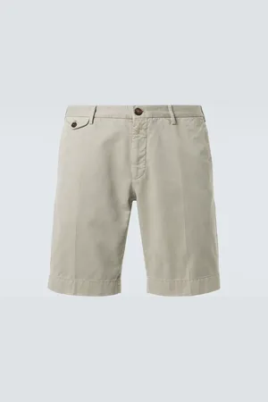 Incotex Cotton slim Bermuda shorts