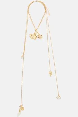 Chloé ChloÃ© Shells embellished pendant necklace