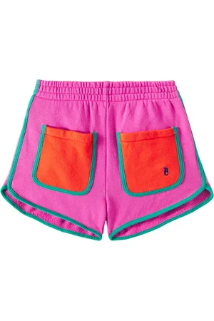 Bobo Choses Colorblock cotton shorts